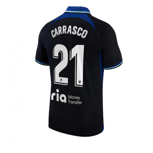 Atletico Madrid Yannick Carrasco #21 Bortedrakt 2022-23 Kortermet Atletico Madrid Yannick Carrasco #21 Bortedrakt 2022-23 Kortermet